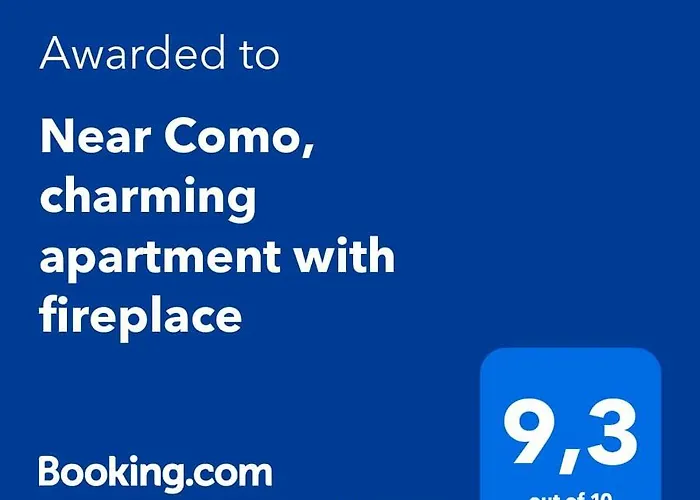 Near Como, Charming Apartment With Fireplace