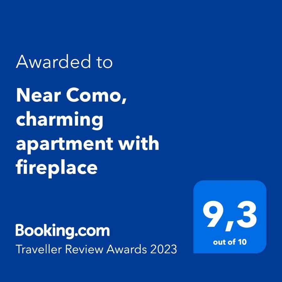 Apartment Near Como, Charming With Fireplace *